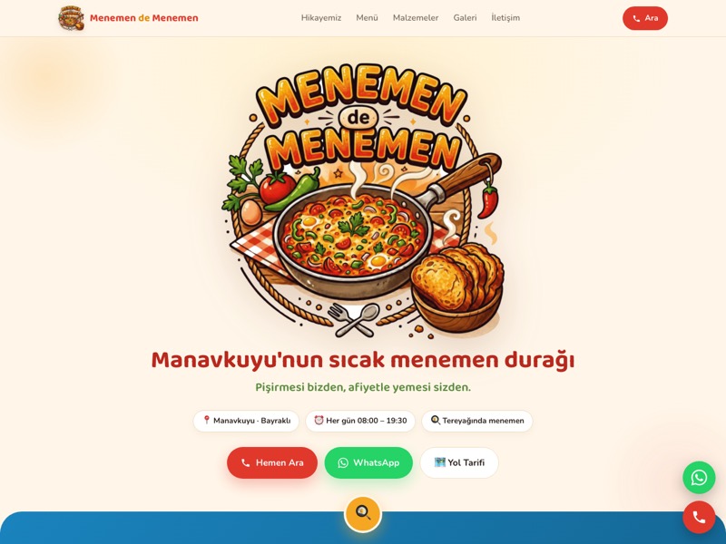 Menemen de Menemen web sitesi